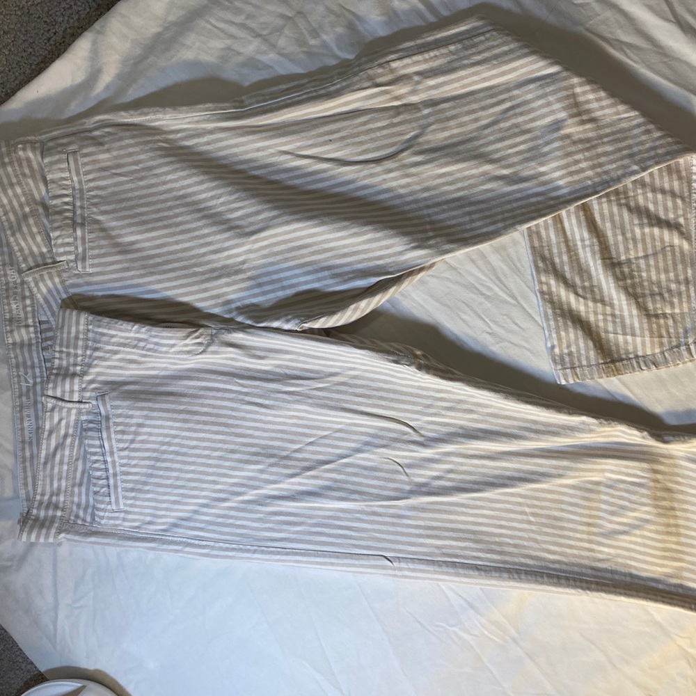 Gap Striped Khakis